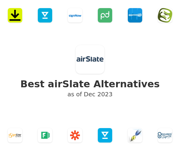 Best airSlate Alternatives