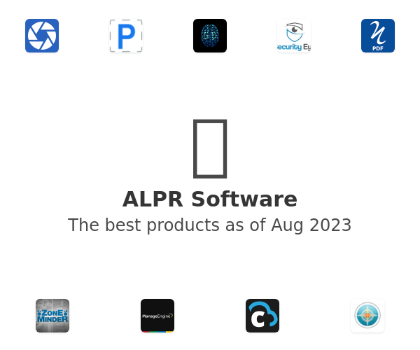 ALPR Software