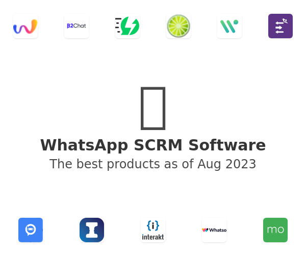 WhatsApp SCRM Software