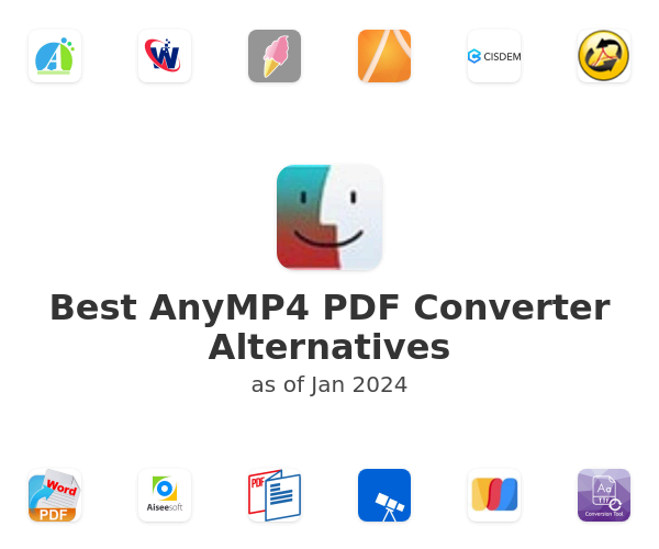 Best AnyMP4 PDF Converter Alternatives