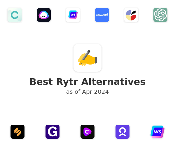 Best Rytr Alternatives