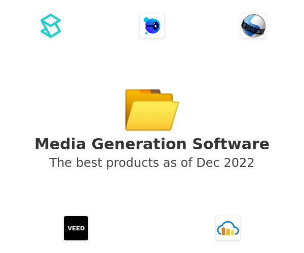 Media Generation Software