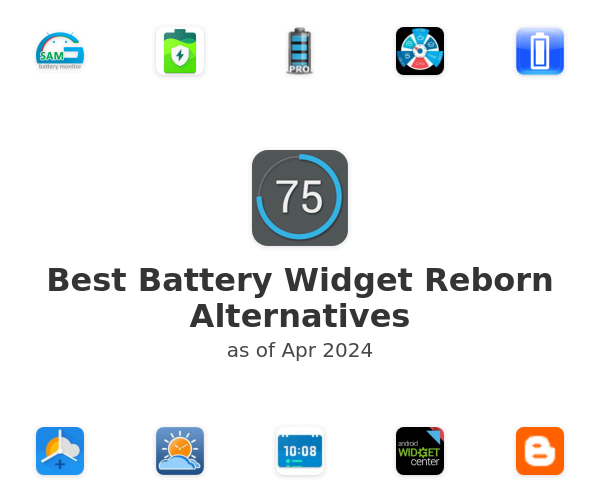 Best Battery Widget Reborn Alternatives