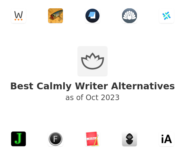 Best Calmly Writer Alternatives