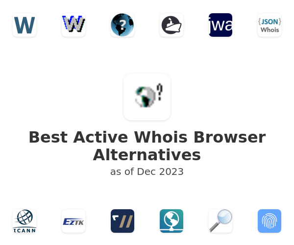 Best Active Whois Browser Alternatives