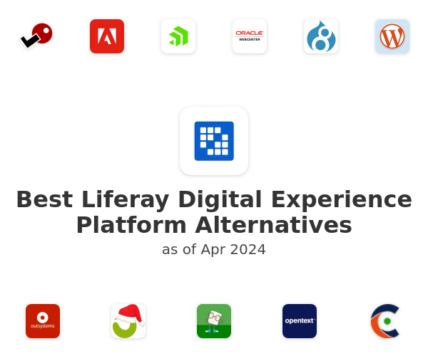 Best Liferay Digital Experience Platform Alternatives