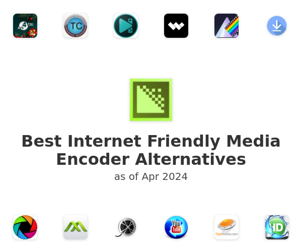 Best Internet Friendly Media Encoder Alternatives