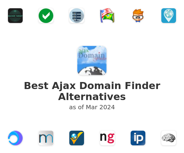 Best Ajax Domain Finder Alternatives