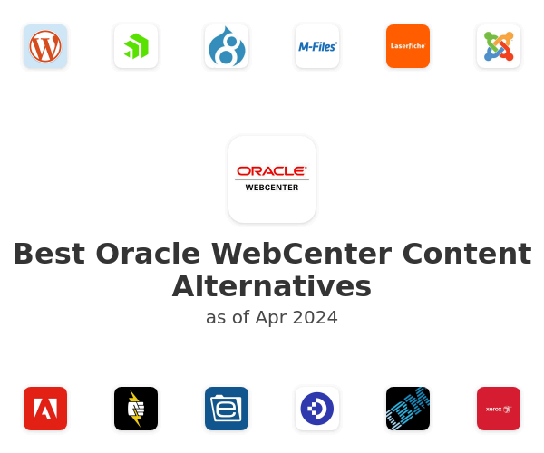 Best Oracle WebCenter Content Alternatives