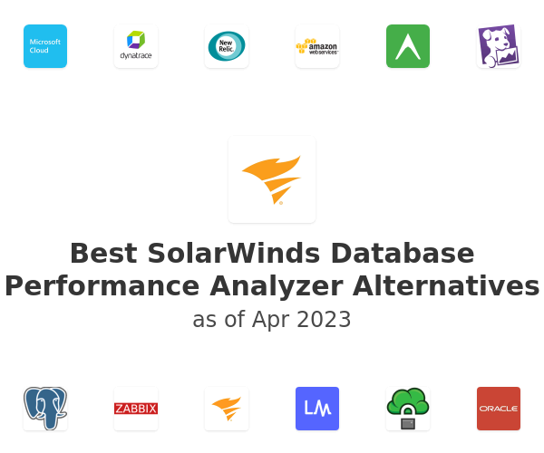 Best SolarWinds Database Performance Analyzer Alternatives