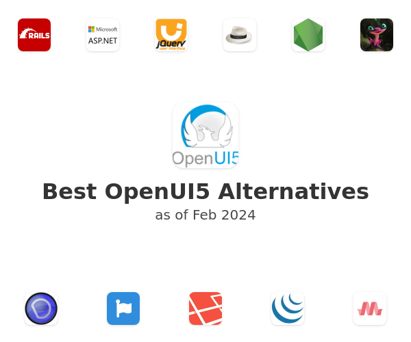 Best OpenUI5 Alternatives