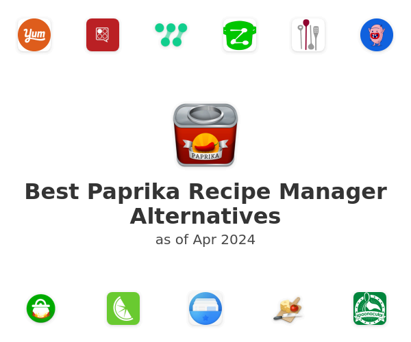 Best Paprika Recipe Manager Alternatives