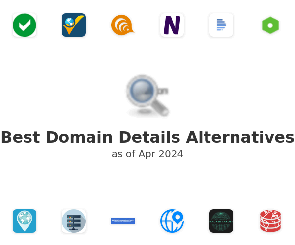 Best Domain Details Alternatives