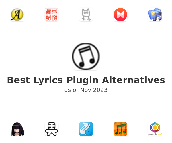 Best Lyrics Plugin Alternatives