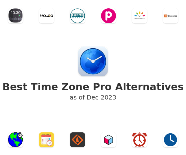 Best Time Zone Pro Alternatives