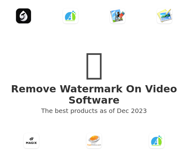 Remove Watermark On Video Software