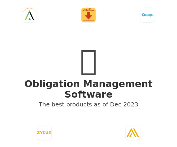Obligation Management Software