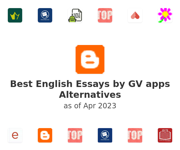 Best English Essays by GV apps Alternatives
