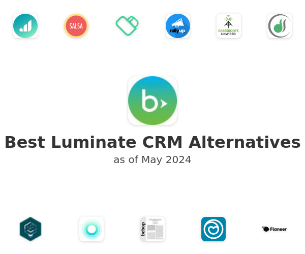 Best Luminate CRM Alternatives