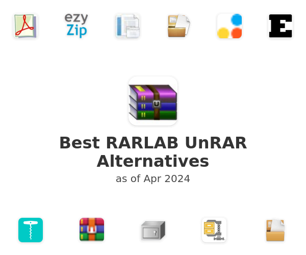 Best RARLAB UnRAR Alternatives