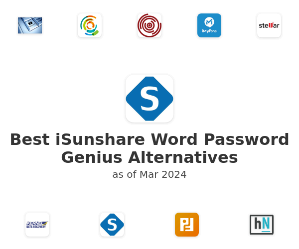 Best iSunshare Word Password Genius Alternatives