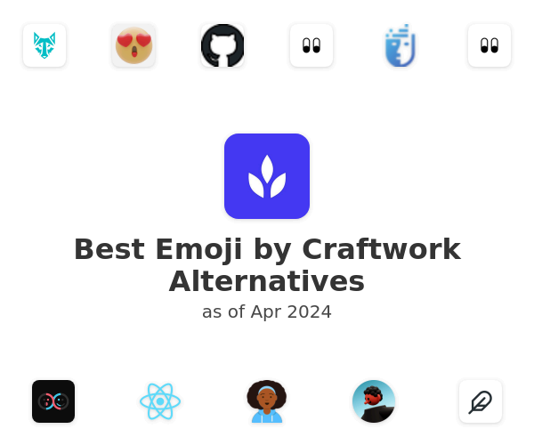 Best Emoji by Craftwork Alternatives