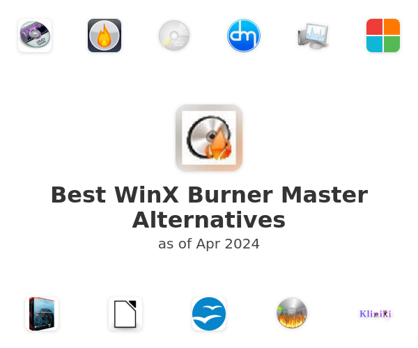 Best WinX Burner Master Alternatives