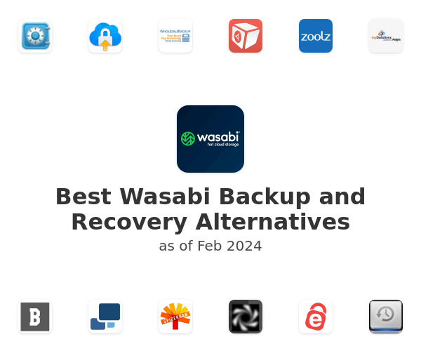 Best Wasabi Backup and Recovery Alternatives