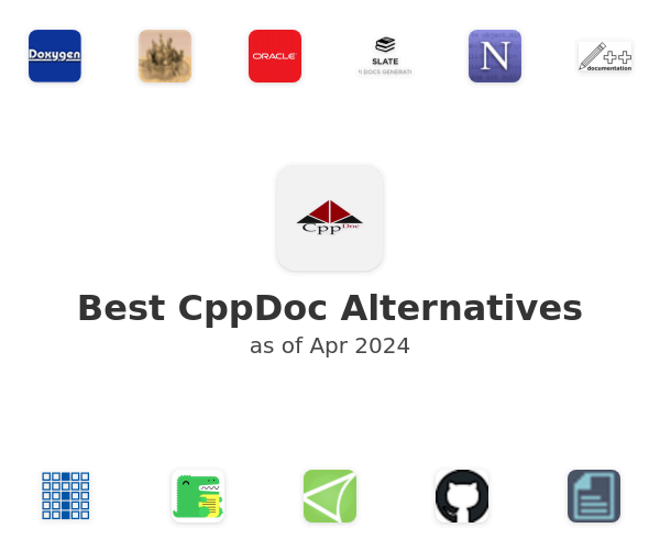 Best CppDoc Alternatives