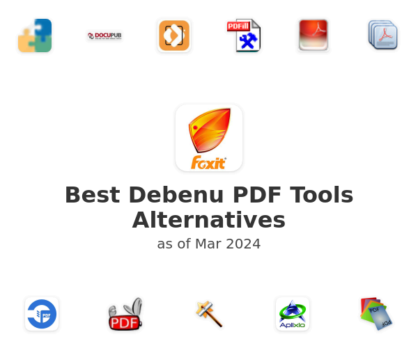 Best Debenu PDF Tools Alternatives