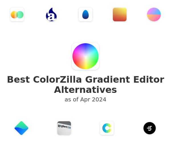 Best ColorZilla Gradient Editor Alternatives