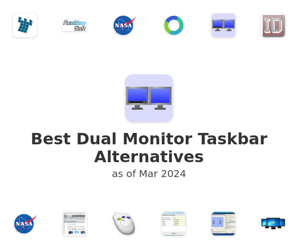 Best Dual Monitor Taskbar Alternatives