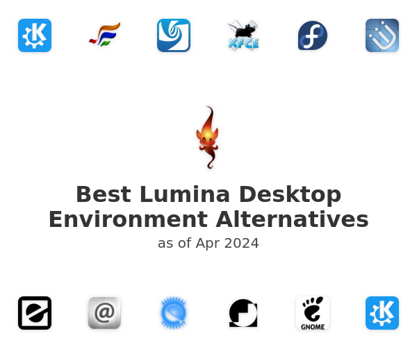 Best Lumina Desktop Environment Alternatives