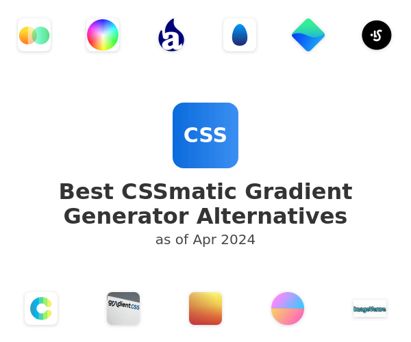 Best CSSmatic Gradient Generator Alternatives