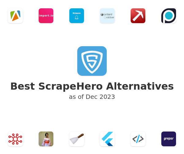 Best ScrapeHero Alternatives