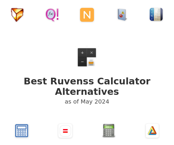 Best Ruvenss Calculator Alternatives