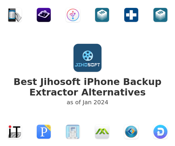 Best Jihosoft iPhone Backup Extractor Alternatives