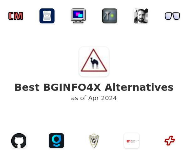 Best BGINFO4X Alternatives