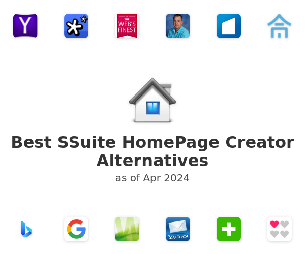 Best SSuite HomePage Creator Alternatives