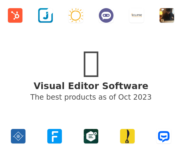 Visual Editor Software