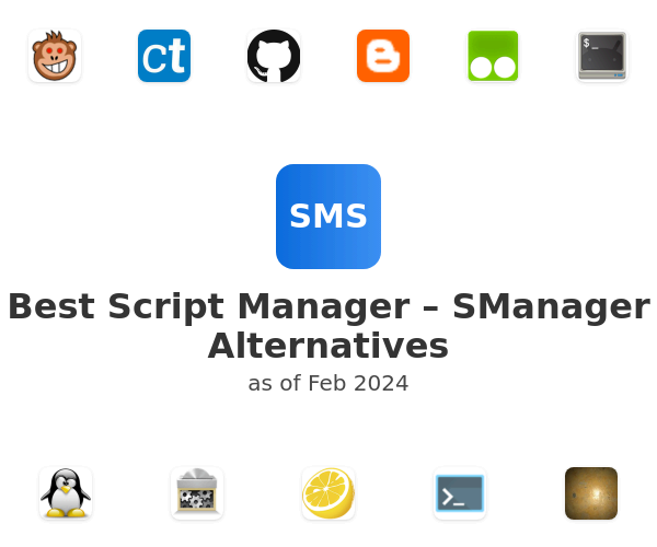 Best Script Manager – SManager Alternatives