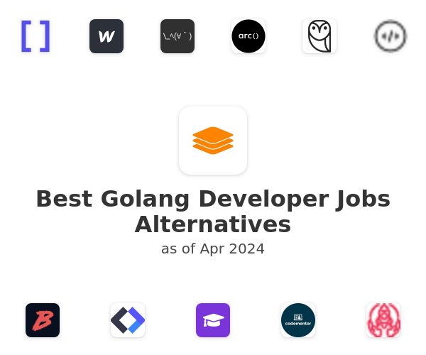 Best Golang Developer Jobs Alternatives