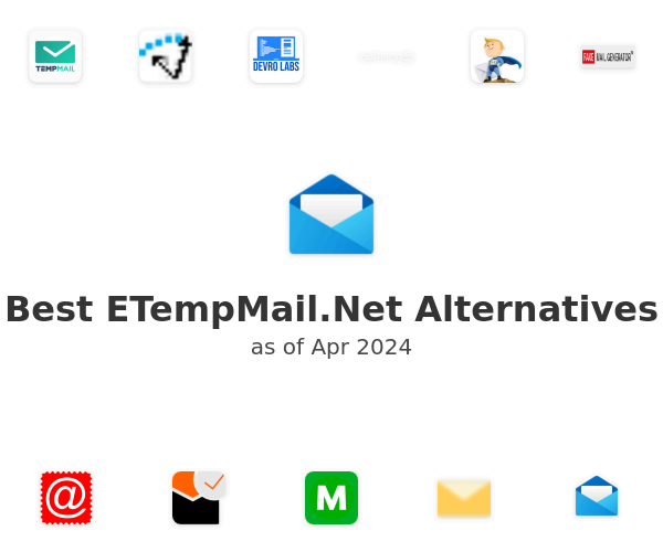 Best ETempMail.Net Alternatives
