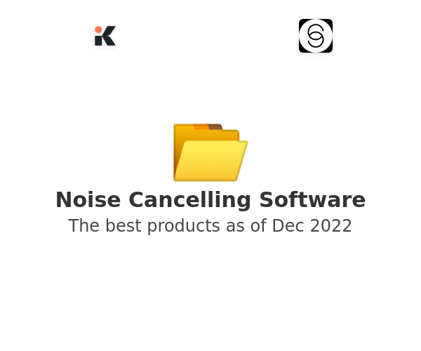 Noise Cancelling Software
