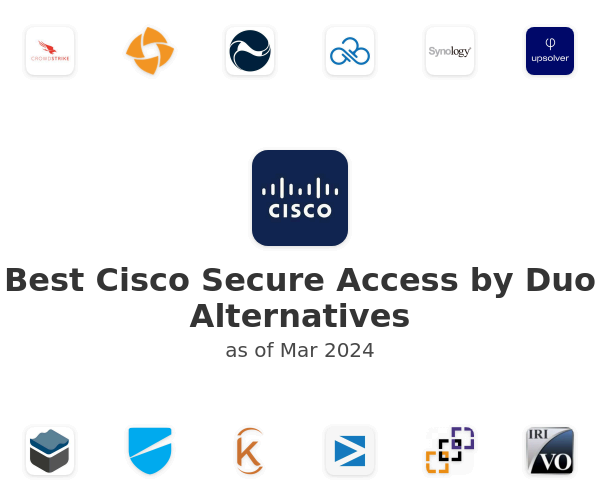 Best Cisco Secure Access by Duo Alternatives