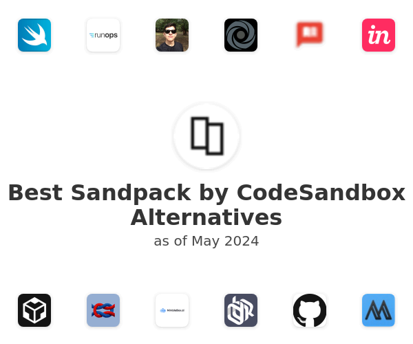 Best Sandpack by CodeSandbox Alternatives