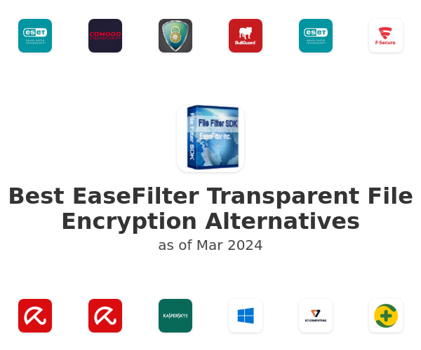 Best EaseFilter Transparent File Encryption Alternatives
