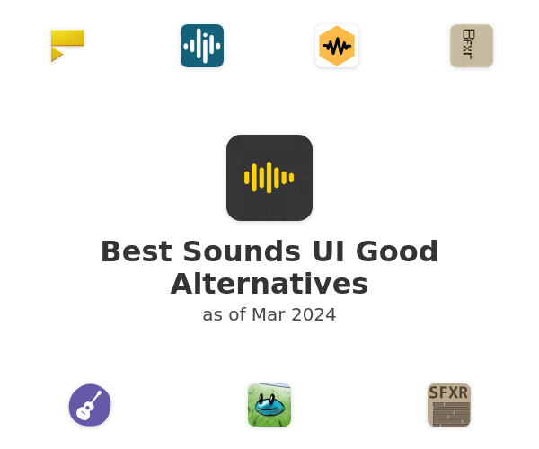 Best Sounds UI Good Alternatives