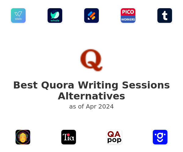 Best Quora Writing Sessions Alternatives