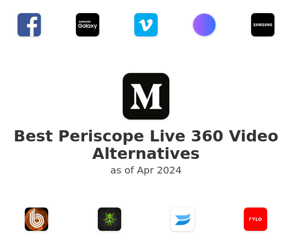 Best Periscope Live 360 Video Alternatives